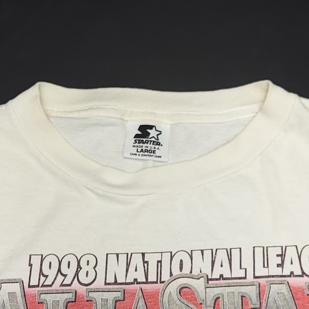Vintage Mark McGwire T Shirt 90s‎ Starter 1998 Baseball All Star Game Mens Large - Picture 3 of 8